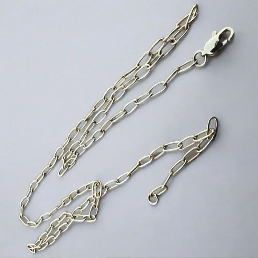 Gold Chain Necklace Elegant 20” Gold
